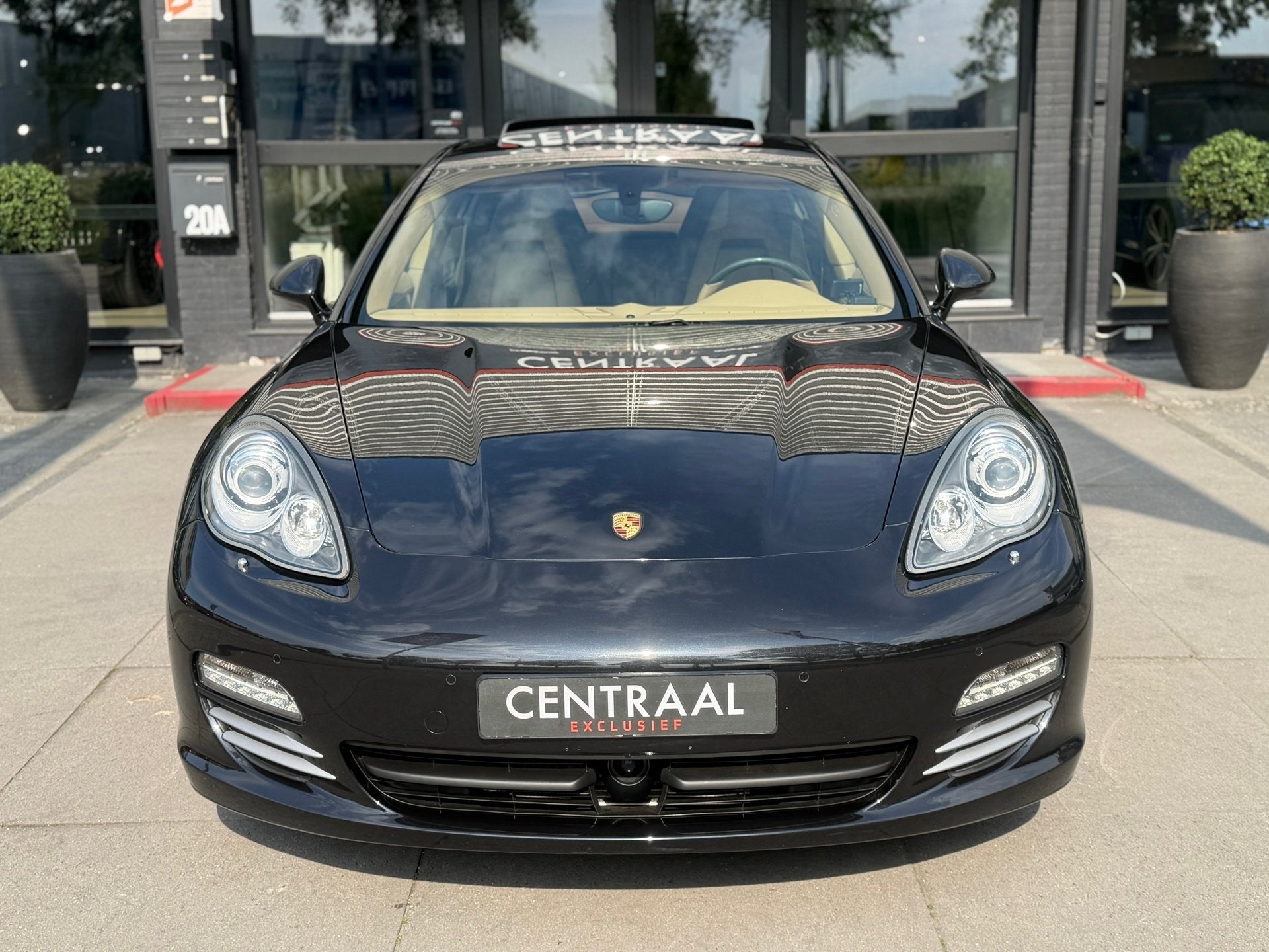 Porsche Panamera 4.8 4S Schuifdak|PDK|Luchtvering|400PK|Memo, Auto's, Porsche, Automaat, Gebruikt, 4 stoelen, Zwart