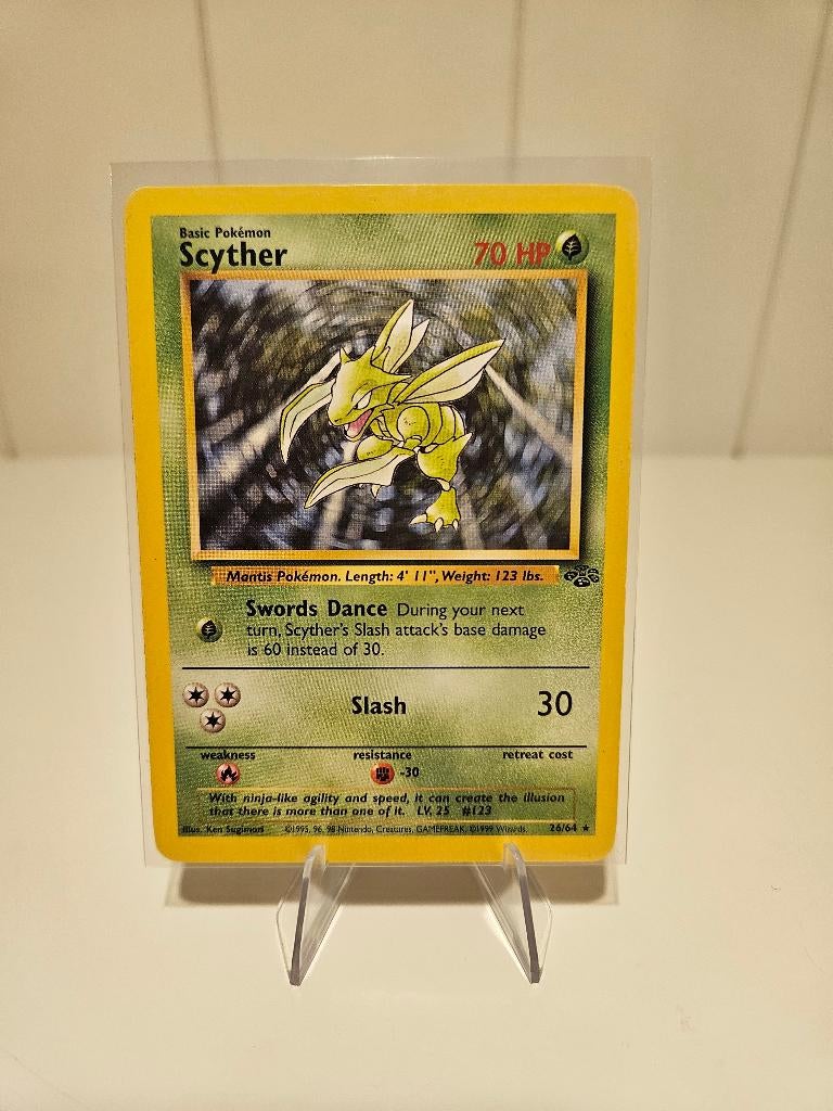 Scyther 26/64 Jungle ENG, Ophalen of Verzenden, Zo goed als nieuw, Losse kaart