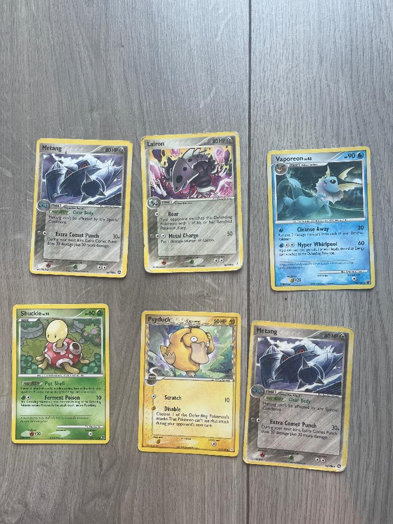 Pokémon kaarten, Hobby en Vrije tijd, Verzamelkaartspellen | Pokémon, Ophalen of Verzenden, Zo goed als nieuw, Meerdere kaarten