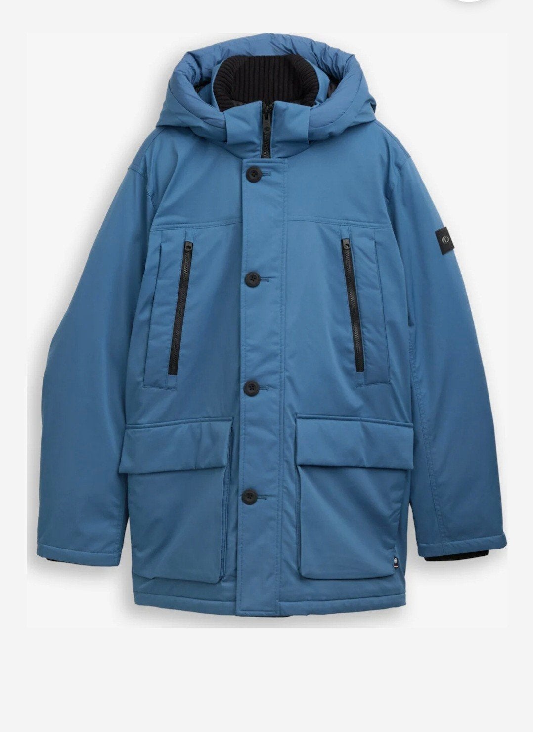 SPLINTERNIEUW! TOM TAILOR Winterparka  nu 55 euro, Maat 52/54 (L), Blauw, Nieuw, Tom Tailor