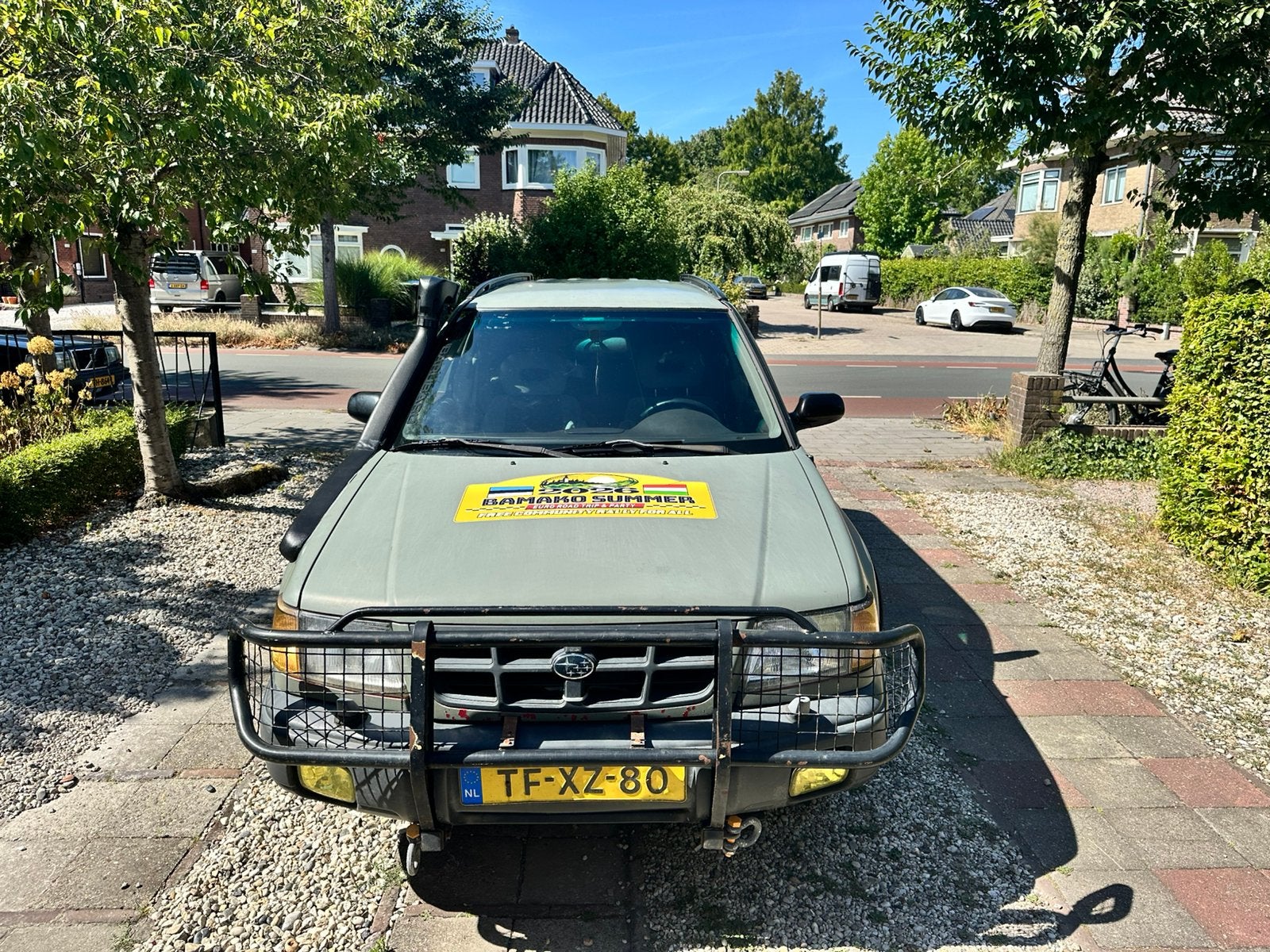 Subaru Forester 2.0 92KW 1998 Groen (rally of offroad), 1994 cc, 125 pk, 1280 kg, 4 cilinders