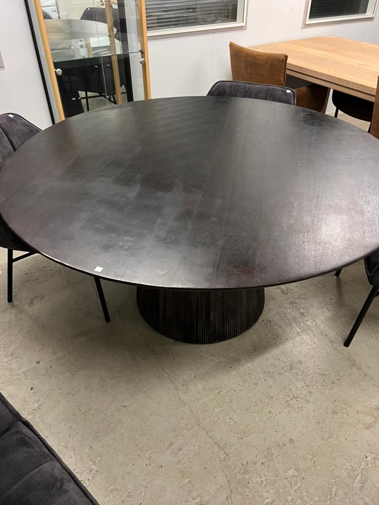 Zwarte ronde eetkamertafel, Ophalen, ., ., .