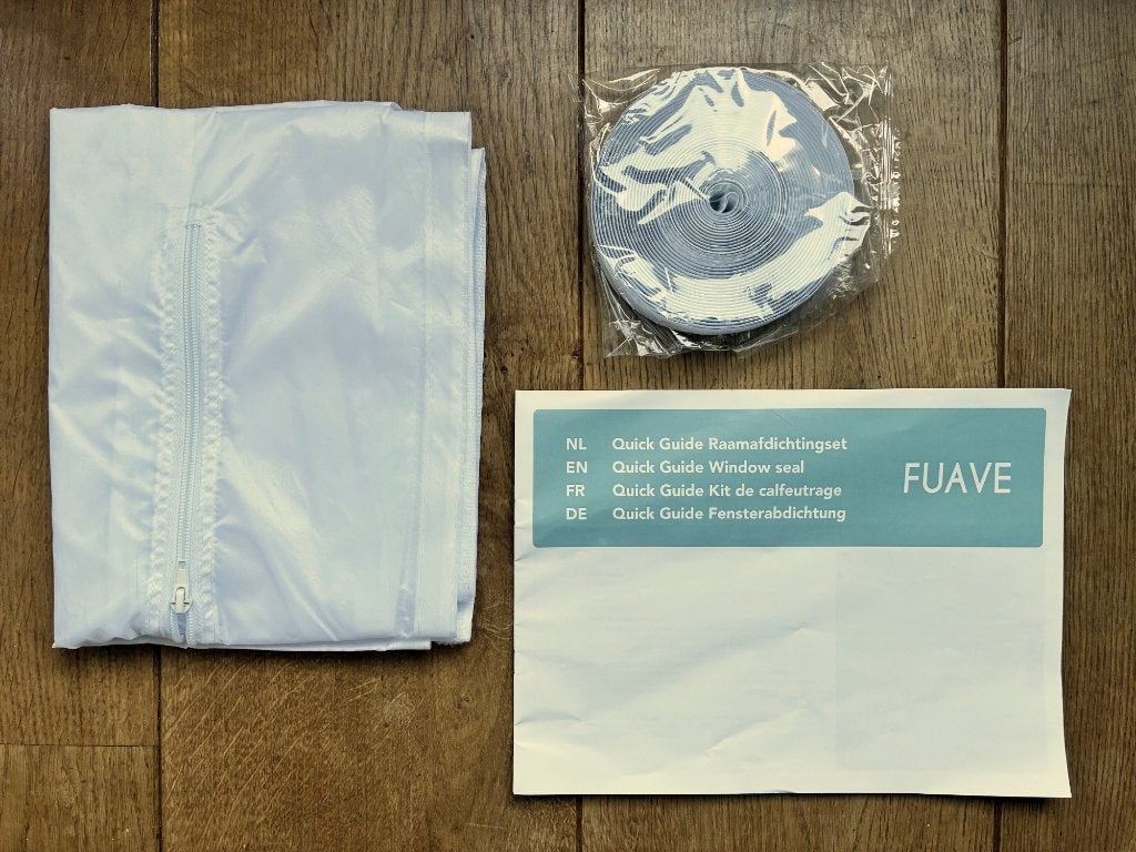 Raamafdichtingset Fuave v' Mobiele Airco Raamkit Window Kit, Ophalen, Minder dan 60 m³, Nieuw, 3 snelheden of meer