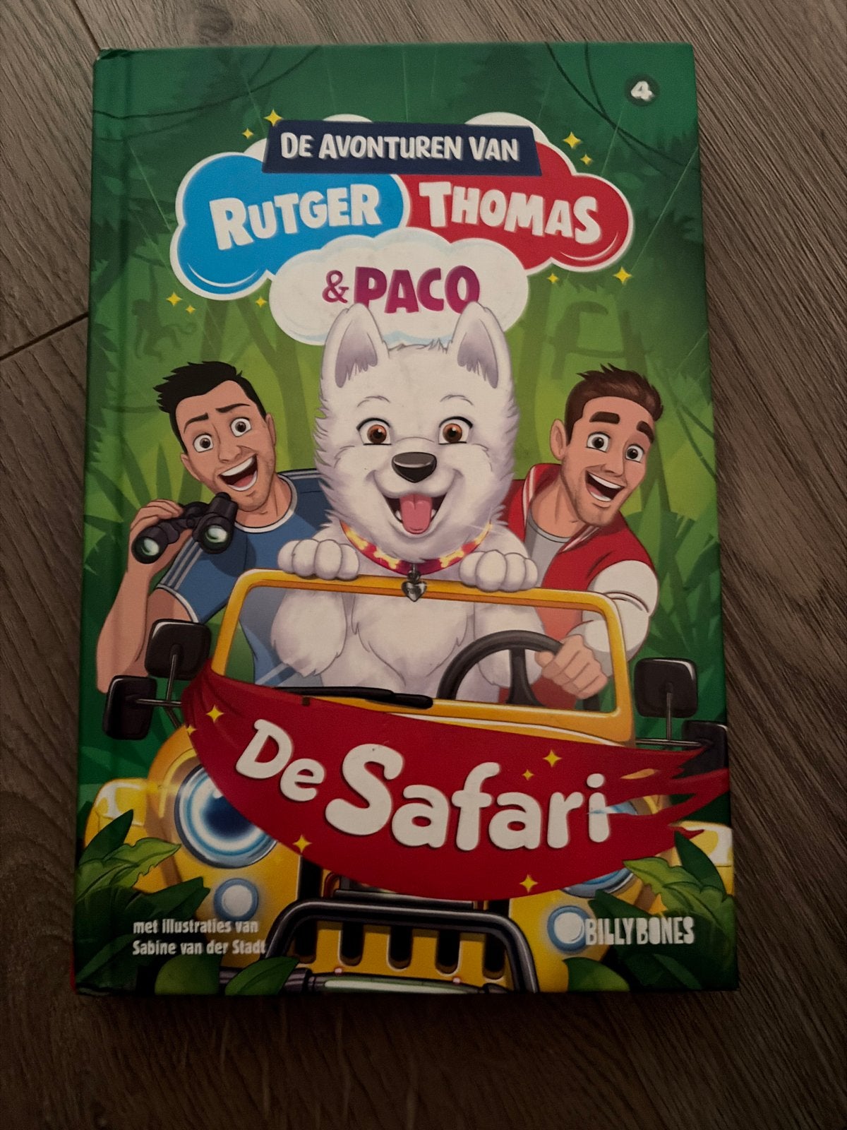 De Avonturen van Rutger, Thomas & Paco: De Safari, Ophalen of Verzenden, Zo goed als nieuw, Fictie algemeen
