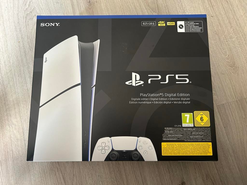 Sony PlayStation 5 Digital Edition - Nieuw in doos, Spelcomputers en Games, Games | Sony PlayStation 5, Ophalen of Verzenden, Nieuw