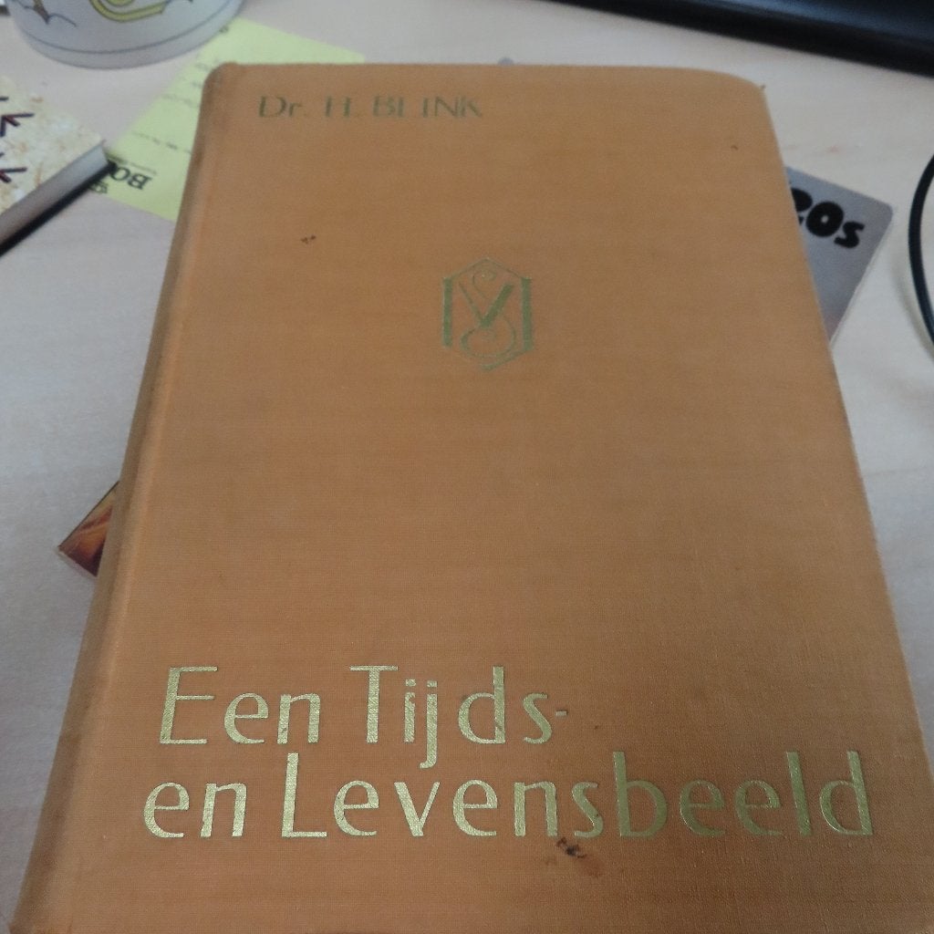 Dr.Hendrik Blink Een Tijds en Levensbeeld 1932 autobiografie, Boeken, Verzenden, Gelezen, Politiek
