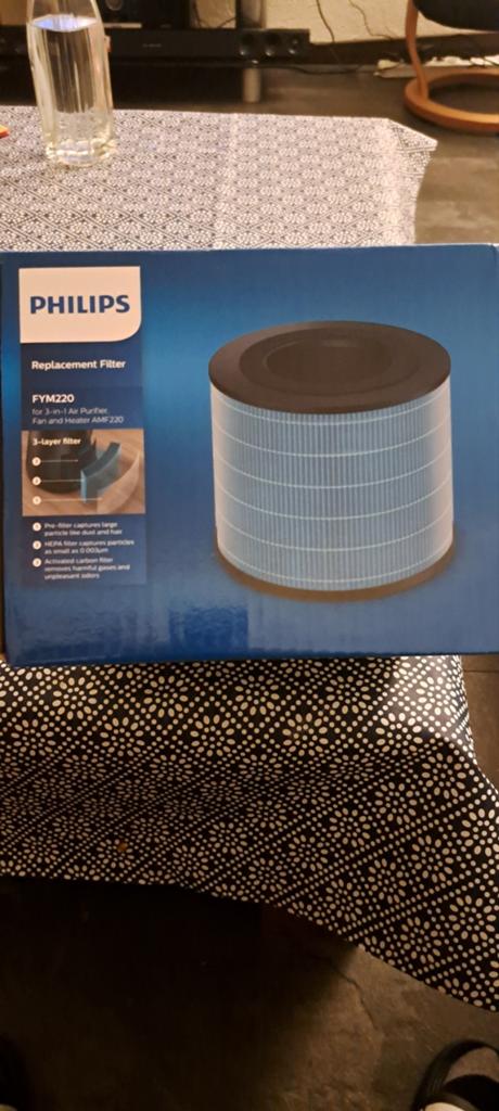 Philips FYM220 Vervangingsfilter voor Luchtreiniger AMF220, Ophalen of Verzenden, Nieuw