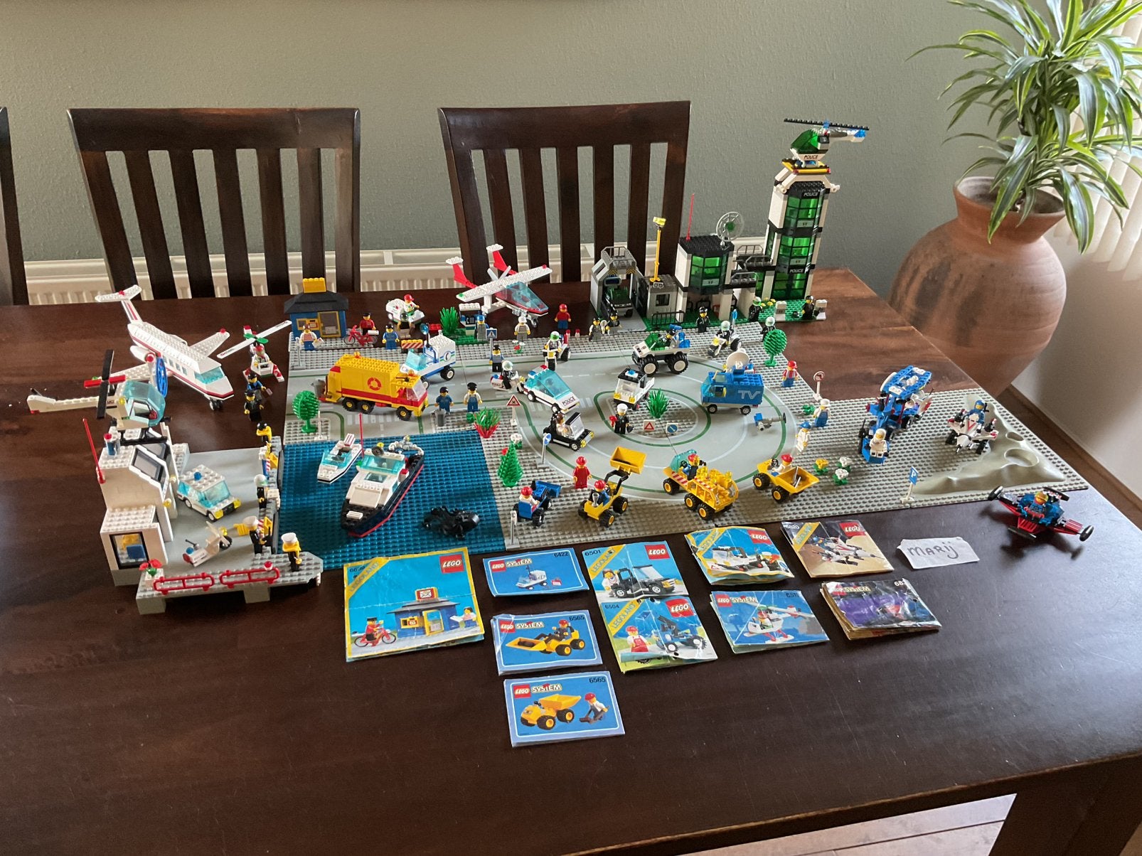 Grote partij lego city classic town + space sets / lego stad