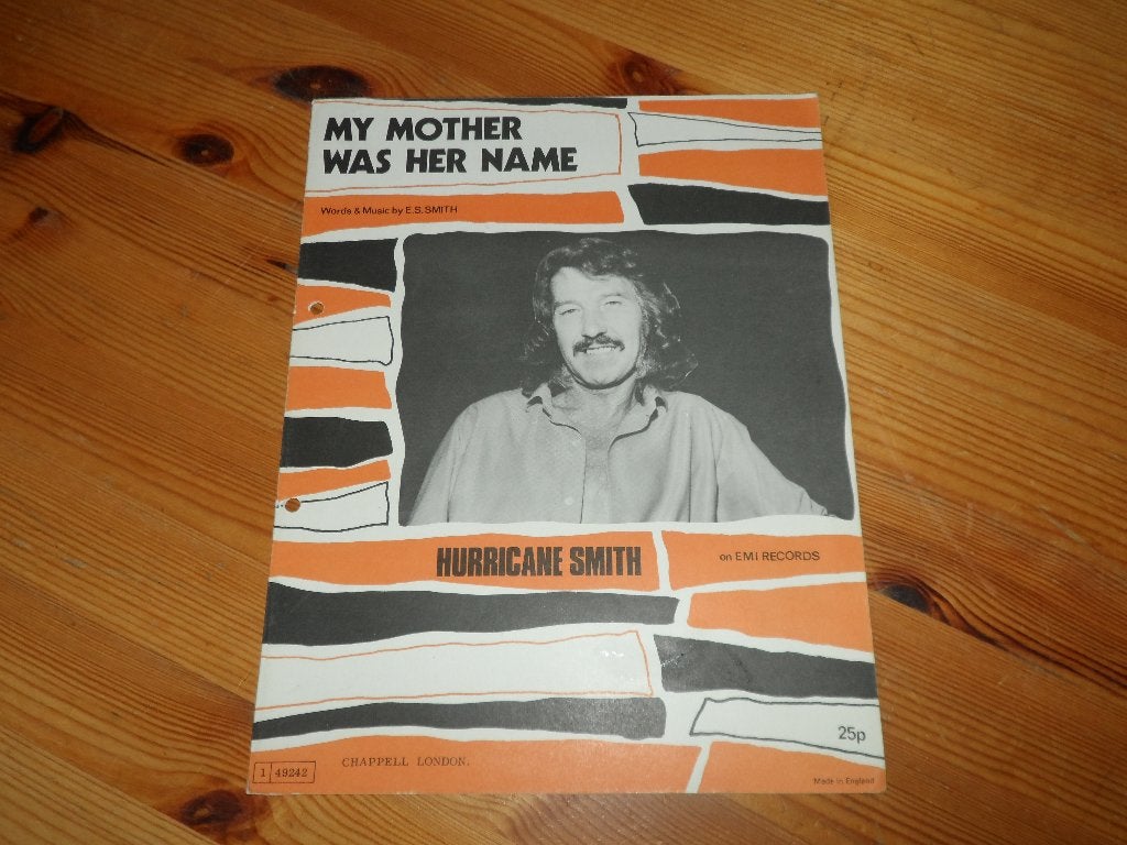 My mother was her name - hurricane smith, Gebruikt, Gitaar, Ophalen of Verzenden, Artiest of Componist