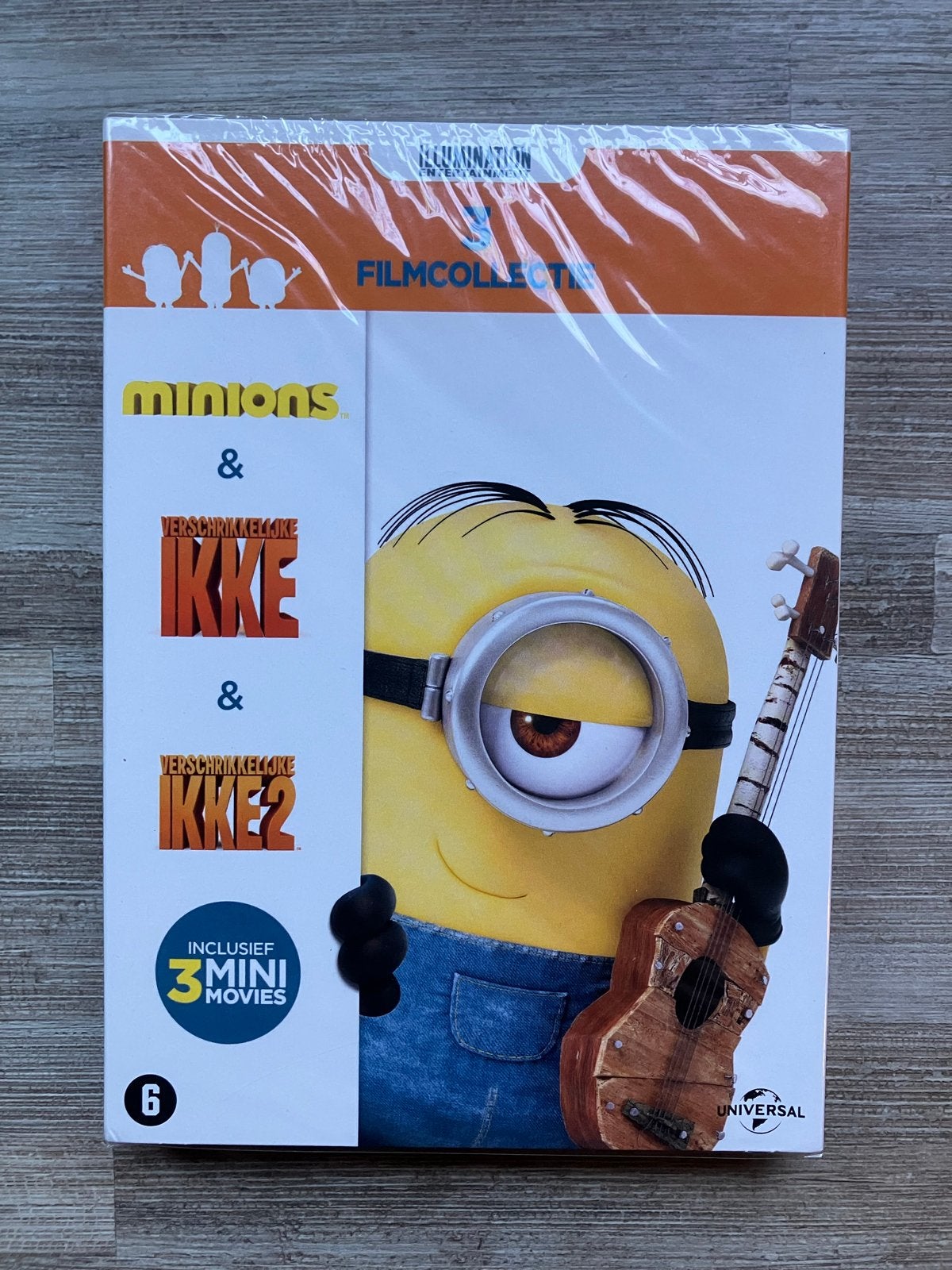 Minions & Verschrikkelijke Ikke 1 & 2 Filmcollectie DVD, Ophalen of Verzenden, Komedie, Vanaf 6 jaar, Nieuw in verpakking