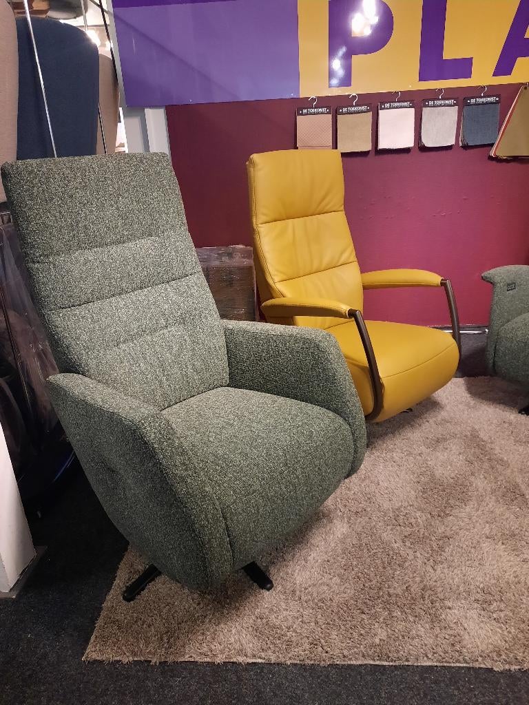 FEELZ RELAXSTOELEN NU €1398,00 INCL. 5 JAAR GARANTIE, Verzenden, Nieuw, Leer, Minder dan 50 cm
