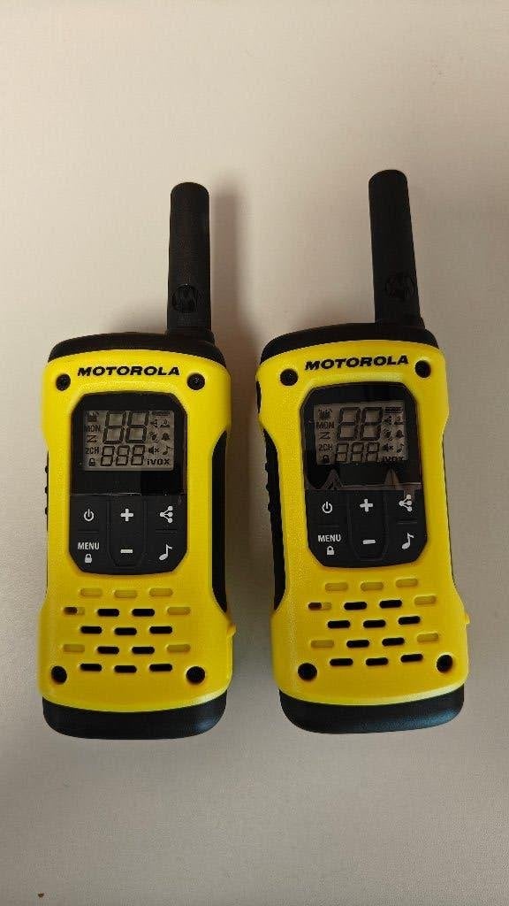 Motorola TLKR T92 H2O IP67 PMR446 Portofoon set, Telecommunicatie, Met broekklem, Nieuw, Ophalen of Verzenden, Portofoon of Walkie-talkie