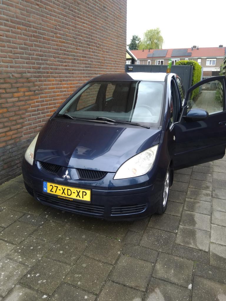 Mitsubishi Colt 1.3 CZ5 2007 Blauw, Auto's, Mitsubishi, Bedrijf, Colt, Benzine, C, Hatchback, Handgeschakeld, Origineel Nederlands