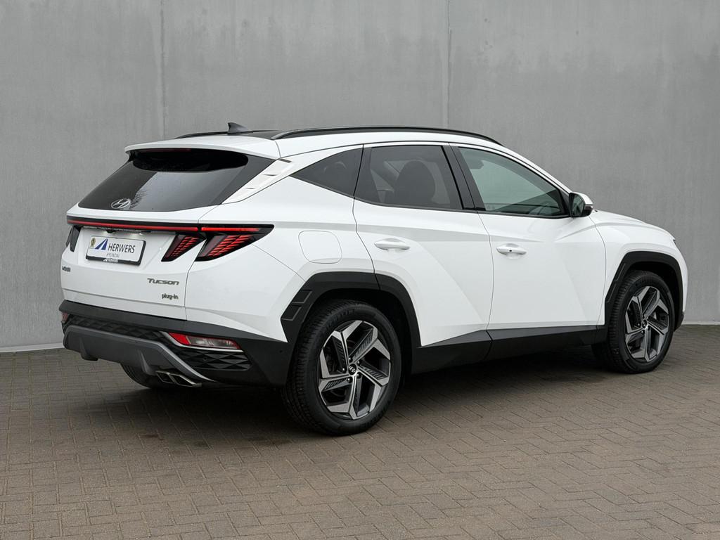 Hyundai Tucson 1.6 T-GDI PHEV Premium Sky 4WD / Dealer Onder, Auto's, Hyundai, Automaat, 1350 kg, 14 kWh, Gebruikt