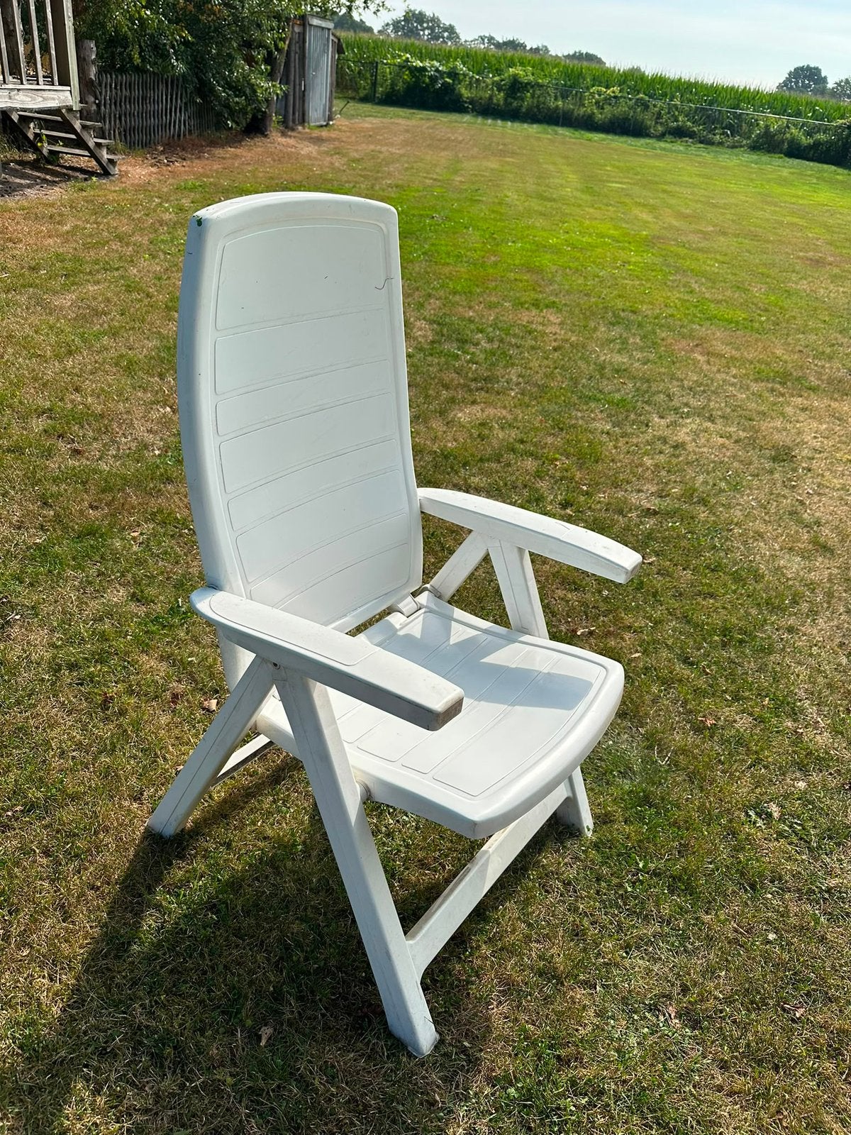 Drie tuinstoelen, Ophalen, Gebruikt, Campingstoel