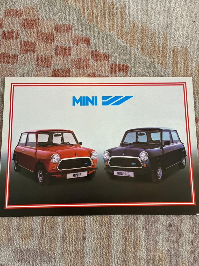 Mini brochure, Ophalen of Verzenden, Zo goed als nieuw, Overige merken