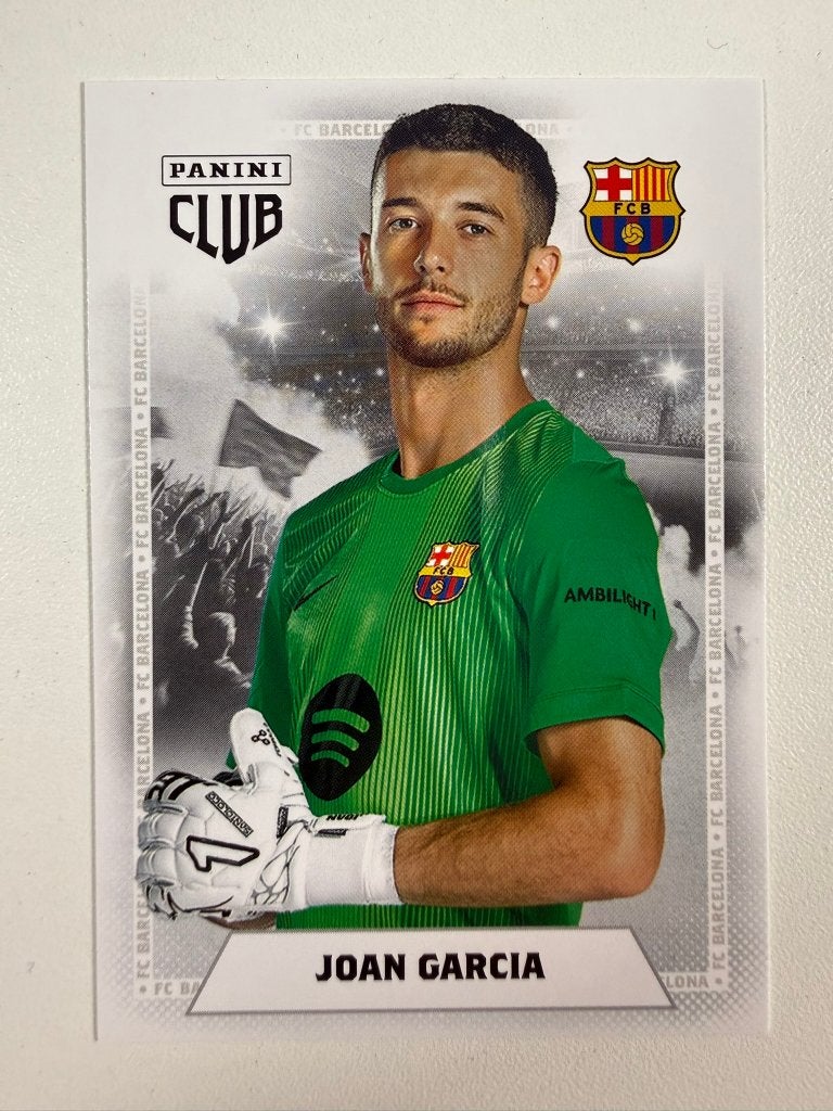 8 Joan Garcia Panini Club FC Barcelona 2025-26, Ophalen of Verzenden, Nieuw, Buitenlandse clubs, Poster, Plaatje of Sticker