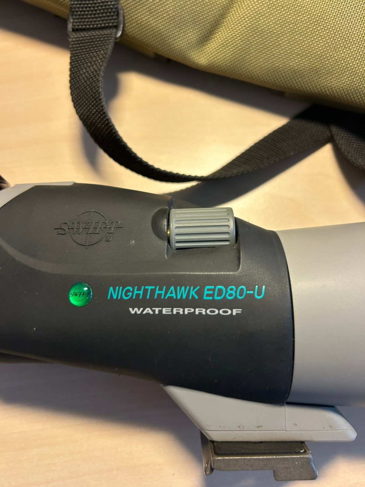 Swift nighthawk ED 80 waterproof, Lenzentelescoop (refractor), 200 mm of meer, Met statief, Ophalen of Verzenden