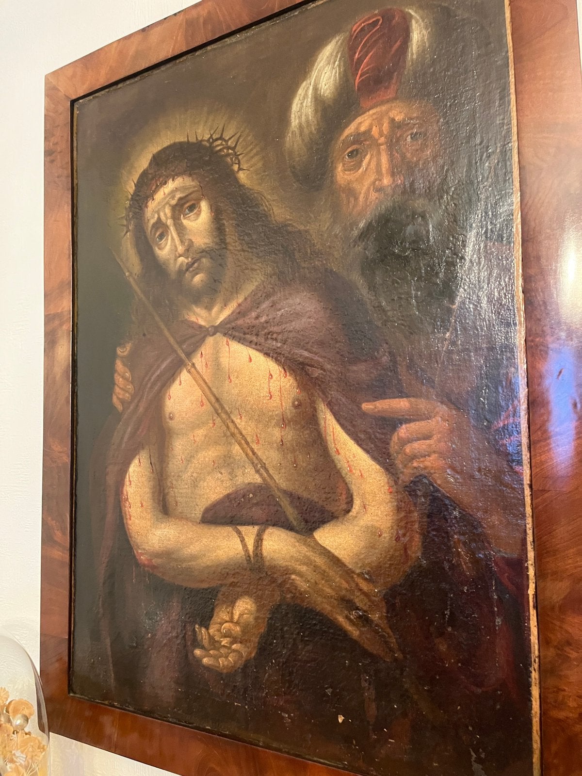 Antiek 17de eeuws ‘Vlaamse school’ christus met beul, Ophalen of Verzenden