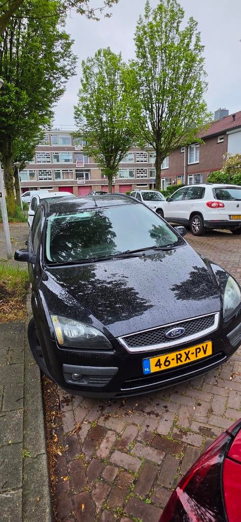 Ford Focus 1.6 74KW Wagon 2005 Zwart spoed, 1596 cc, Zwart, 4 cilinders, 635 kg
