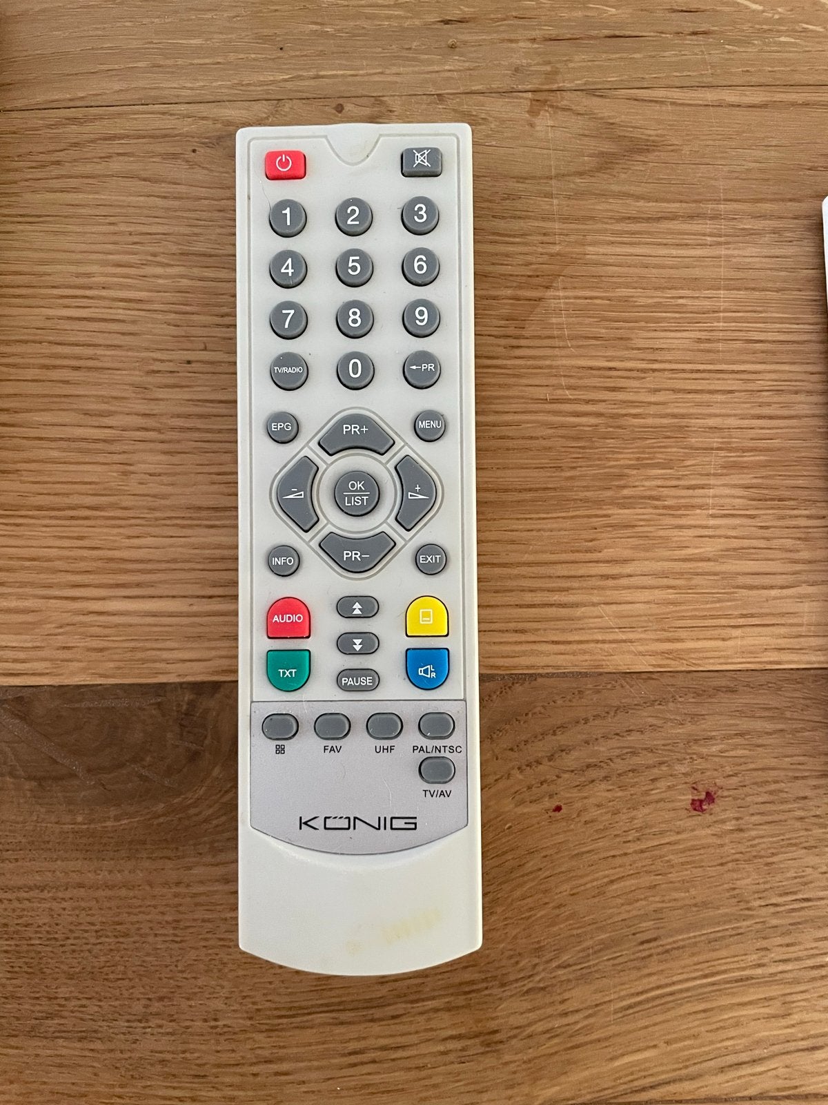 König Universele Afstandsbediening - TV/DVD/Media, Ophalen of Verzenden, Gebruikt, Universeel, Dvd