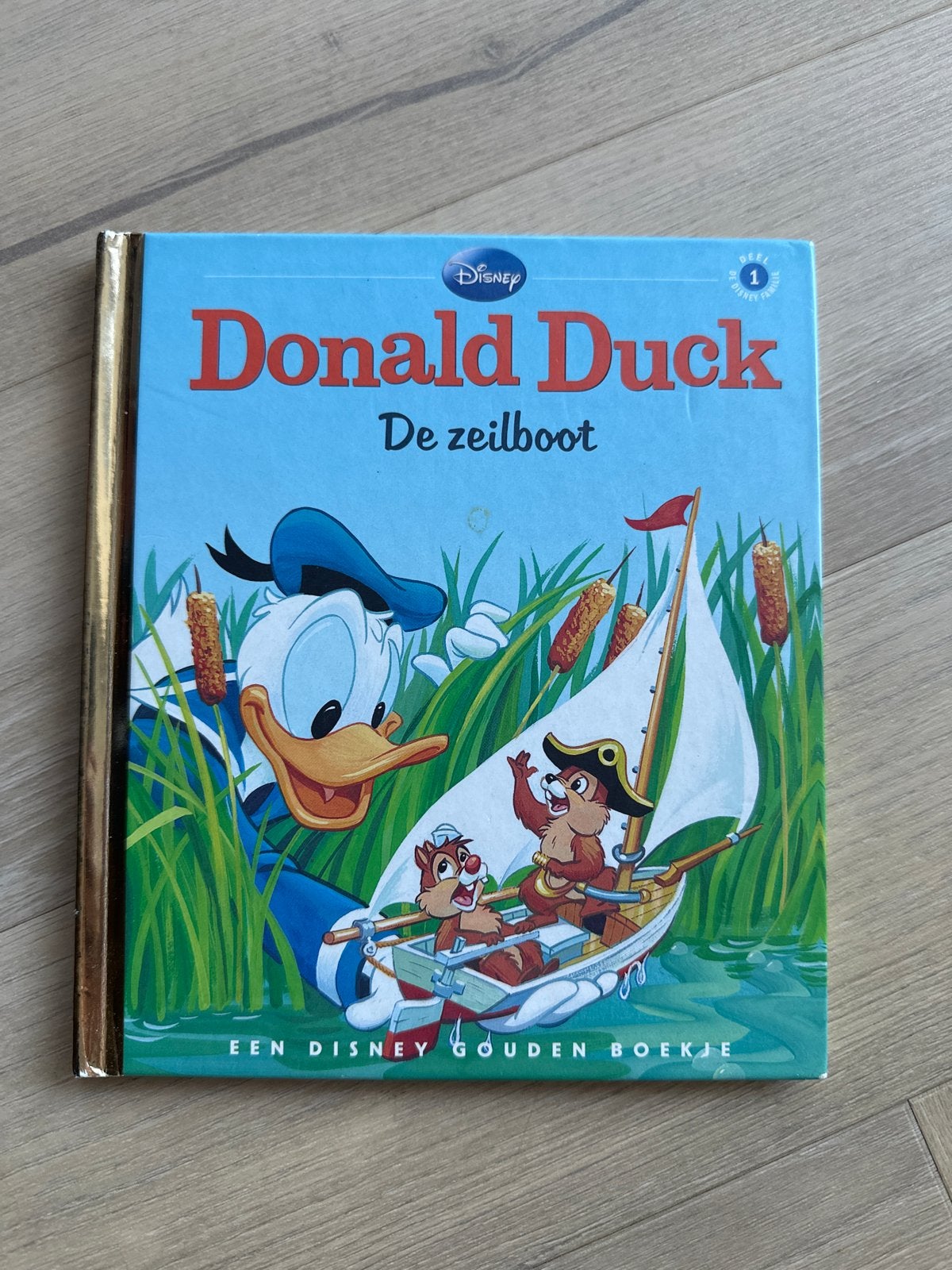 Donald Duck: De zeilboot - Een Disney Gouden Boekje, Ophalen of Verzenden, Gelezen, 3 tot 4 jaar