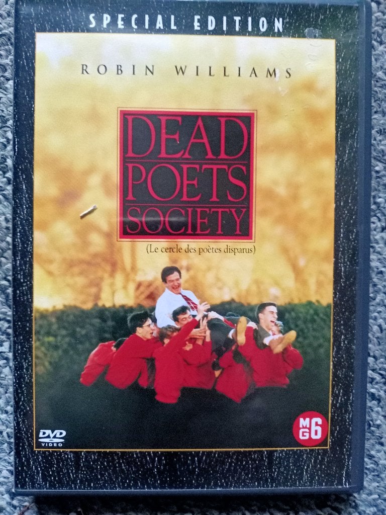 Dead Poets Society met Robin Williams IMDb 8.1, Vanaf 16 jaar, Nederlands, Ophalen of Verzenden, Zo goed als nieuw