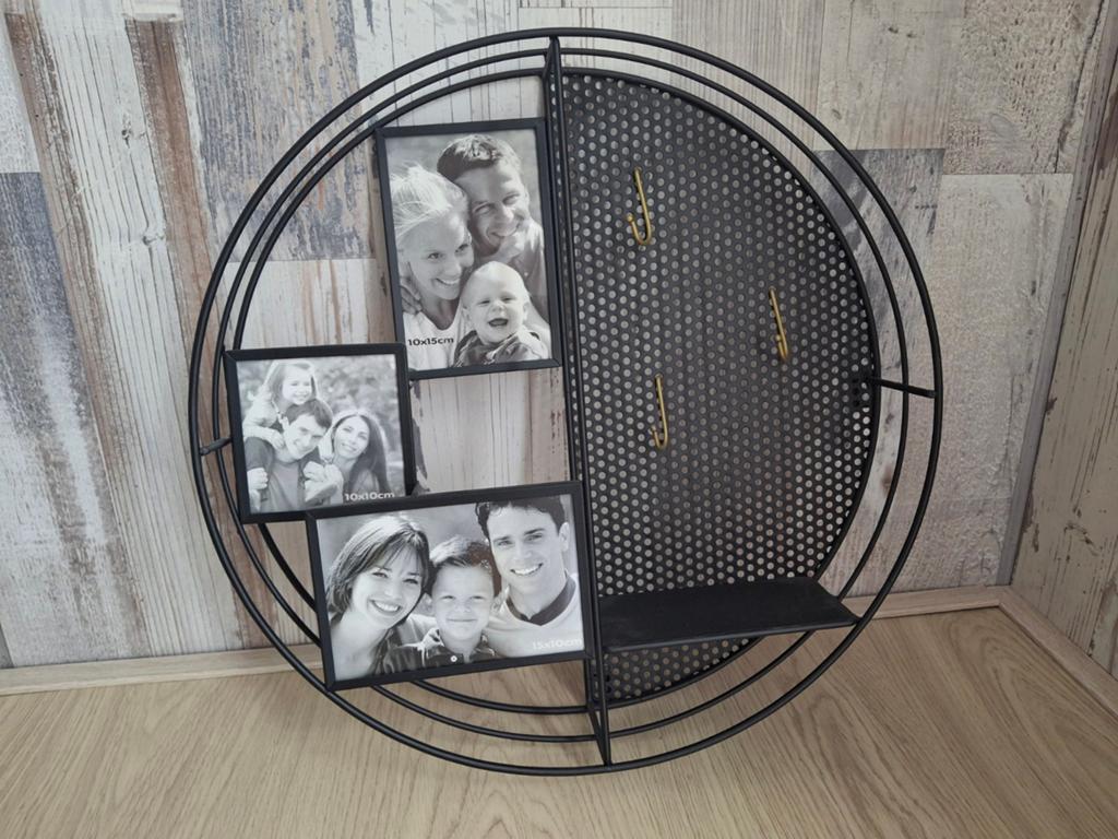 Metalen cirkel, Huis en Inrichting, Woonaccessoires | Wanddecoraties, Ophalen, Zo goed als nieuw