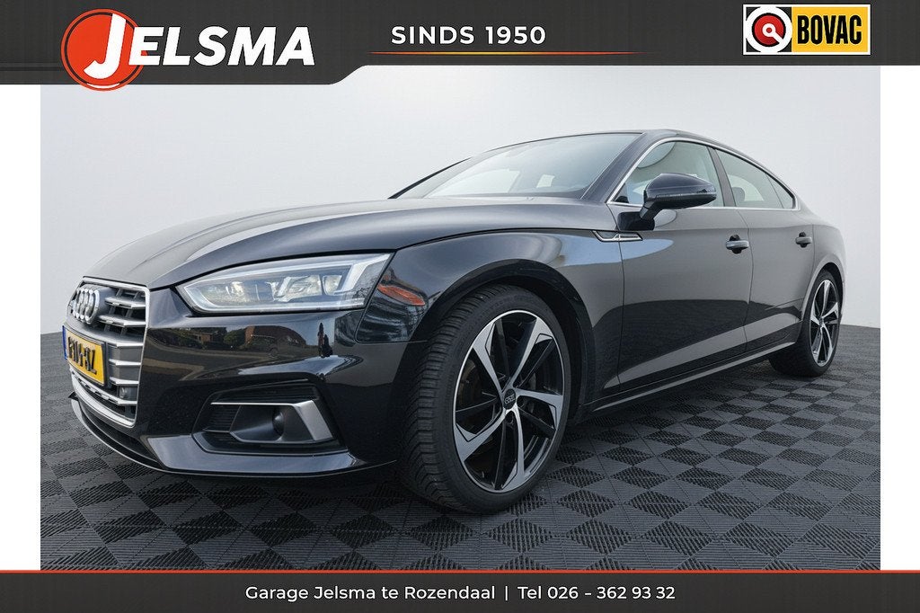 Audi A5 Sportback 40 TFSi 190pk Aut Design, Virtual cockpit, Auto's, Audi, Stof, Gebruikt, Euro 6, 1984 cc