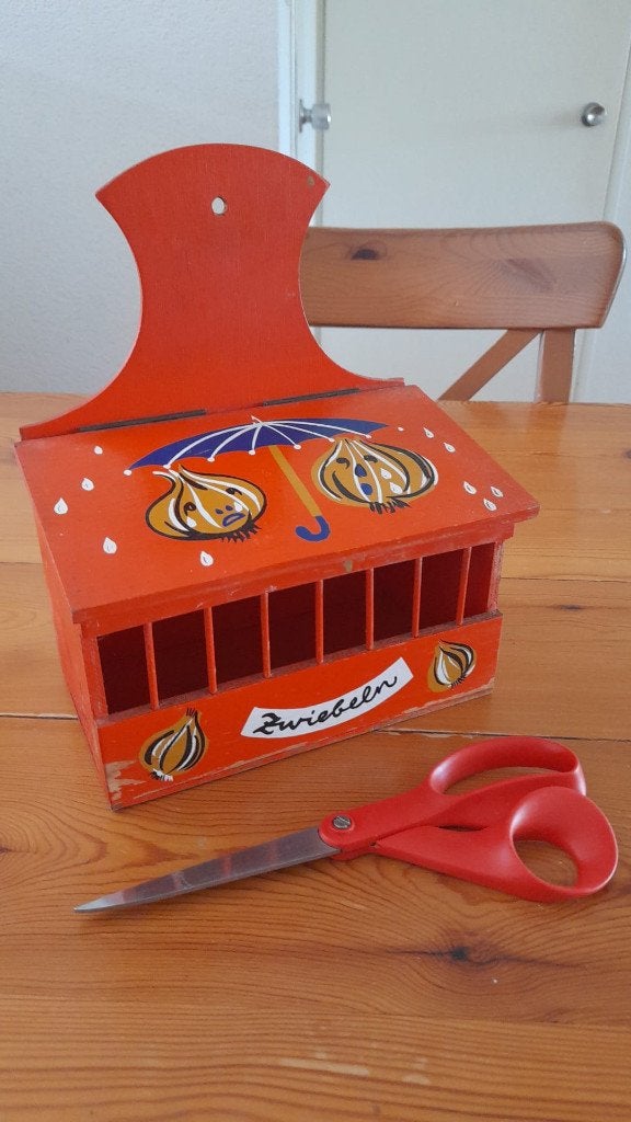 Vintage uien kistje, Ophalen of Verzenden