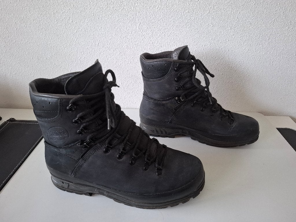 Meindl MAAT 46 / 295 B defensie kisten boots / M 1 Vibram, Verzenden, Gebruikt, Schoenen