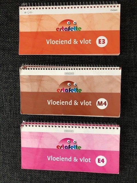 3x Vloeiend en Vlot leesboekjes van Estafette, Ophalen of Verzenden, Gelezen, Vloeiend en vlot, Fictie algemeen
