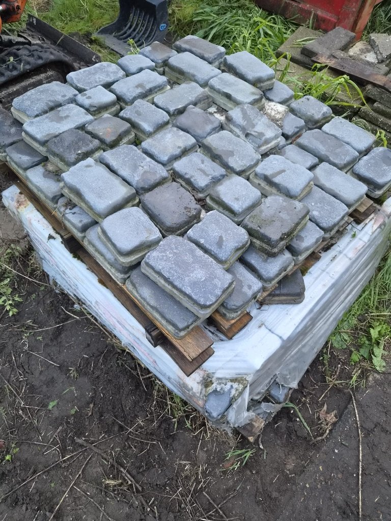 Courtstones 6cm trommelstenen, Ophalen, Klinkers, 5 tot 10 m², Zo goed als nieuw