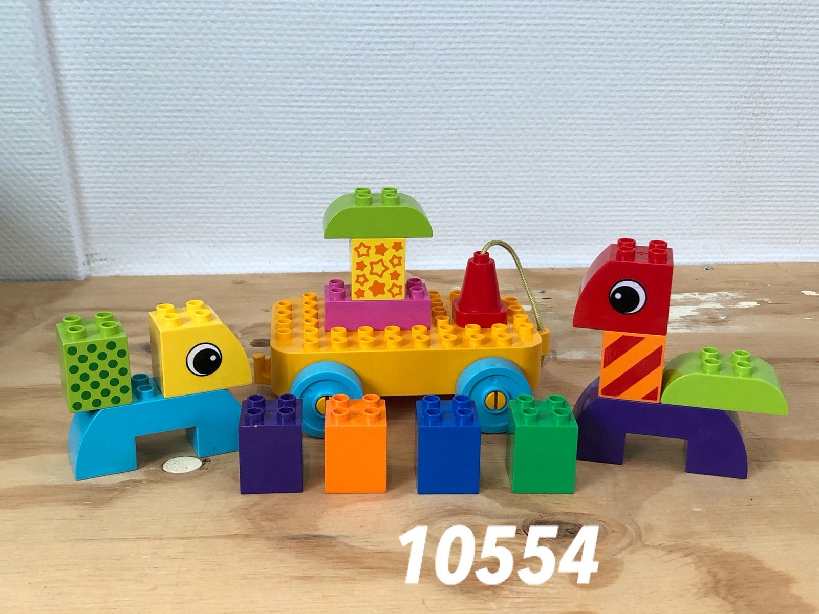 Duplo bouwen en rijden blokken 10554 (compleet) 3, Ophalen of Verzenden, Zo goed als nieuw, Complete set, Duplo