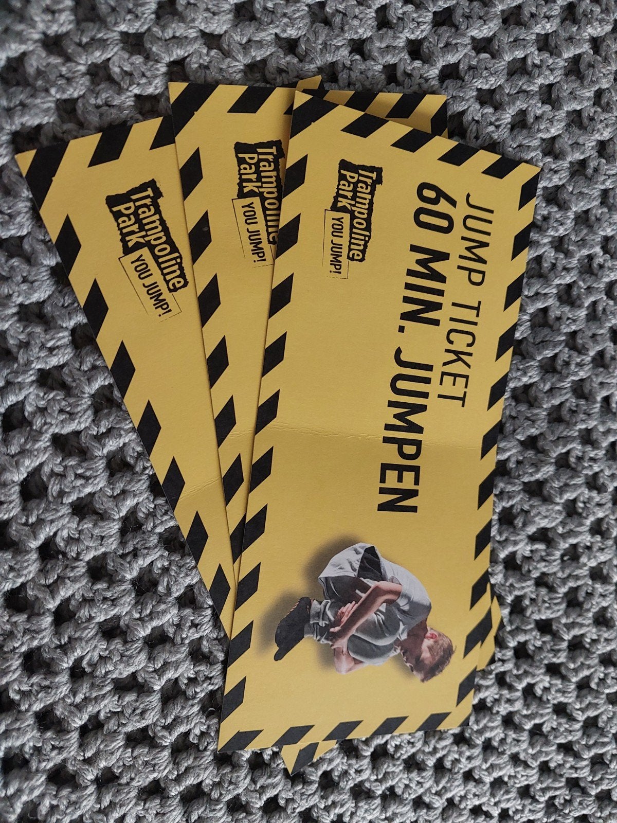 3 tickets trampoline park. 60 minuten. Locatie Arnhem., Tickets en Kaartjes, Recreatie | Overige, Twee personen, Ticket of Toegangskaart