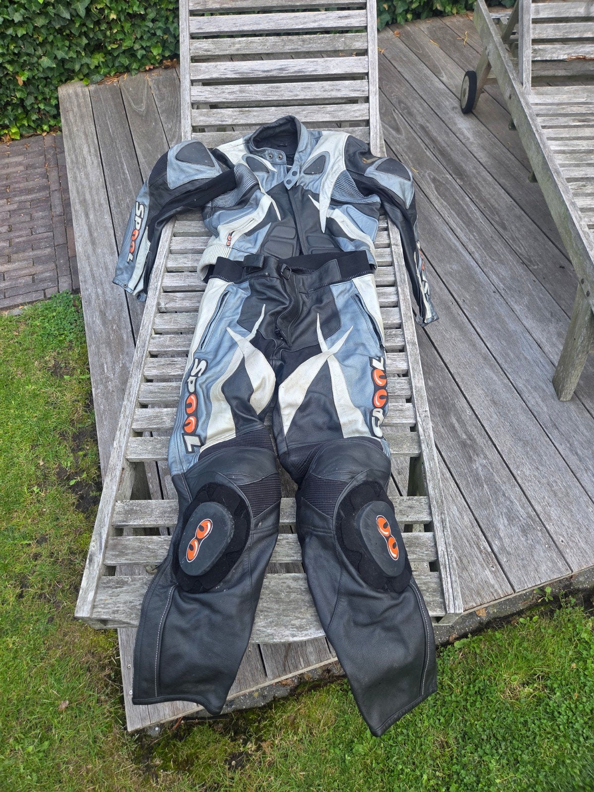 Spool motorpak maat 52 - Leer combipak, Ophalen of Verzenden, Spool, Tweedehands, Heren