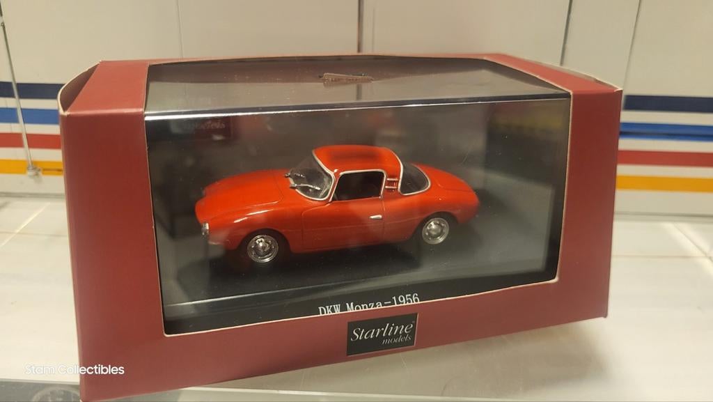 Starline DKW Monza Red - 1956, Overige merken, Auto, Ophalen of Verzenden, Zo goed als nieuw