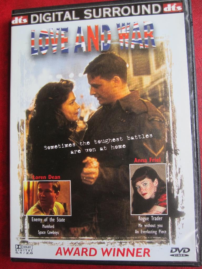 Love and War (2001), Vanaf 12 jaar, Ophalen of Verzenden, Zo goed als nieuw, Drama