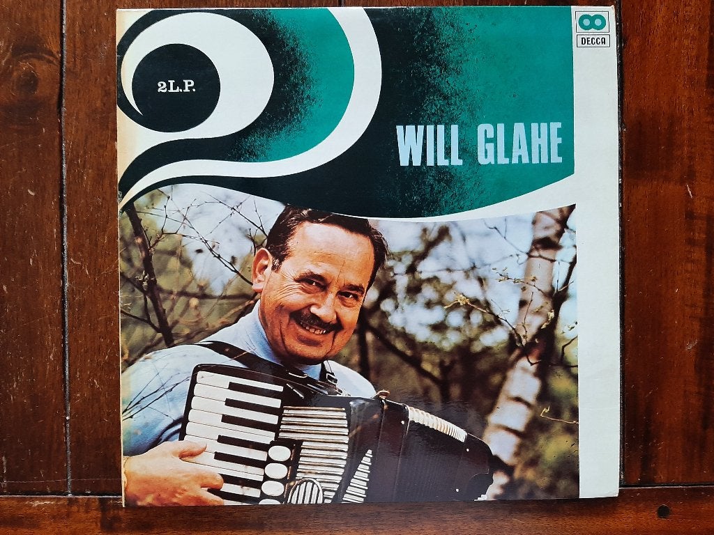 Dubbellp Will Glahe / Titel: Will Glahe (groene achtergrond), Inclusief binnenhoes, Gebruikt, Pop, Ophalen of Verzenden