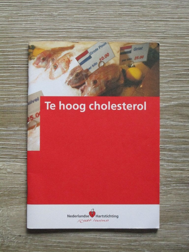 Te hoog cholesterol - Nederlandse Hartstichting, Boeken, Ophalen of Verzenden, Gelezen