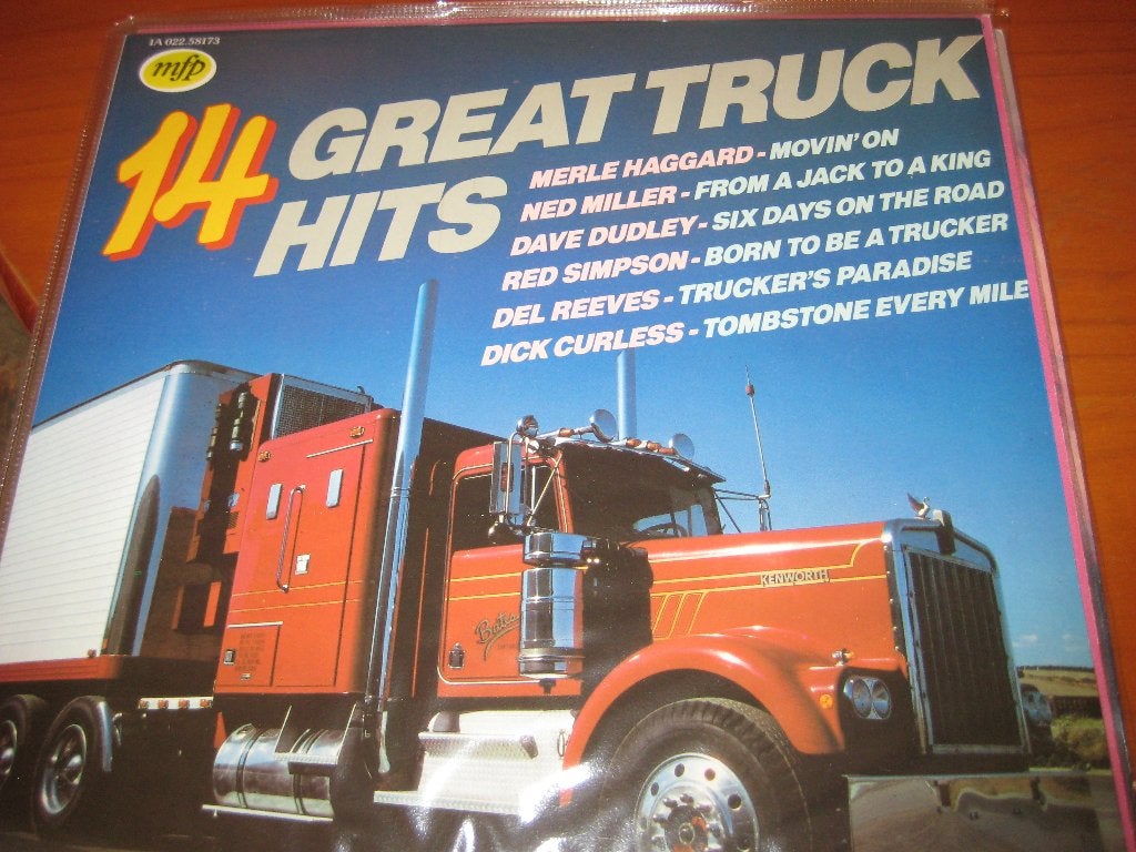 LP, 14 Great Truck Hits, Ophalen of Verzenden, Zo goed als nieuw, LP