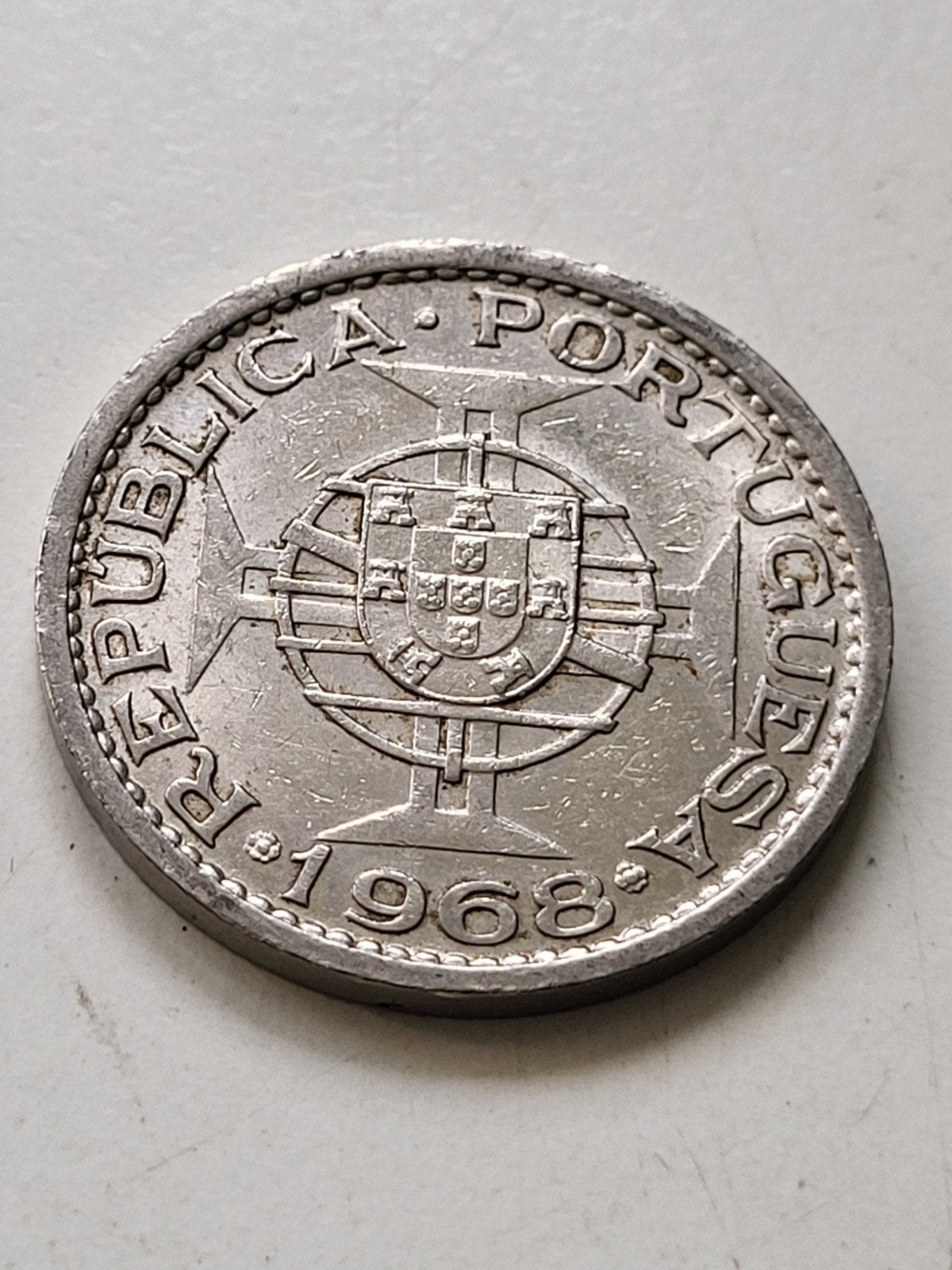 Macau 1 Pataca munt 1968 - Portugese Republiek, Ophalen of Verzenden, Oost-Azië, Losse munt