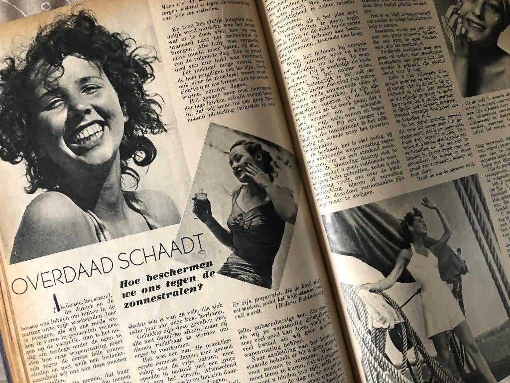 1e halfjaargang uit 1950 van het weekblad Libelle, Ophalen of Verzenden, Gelezen, Damesbladen