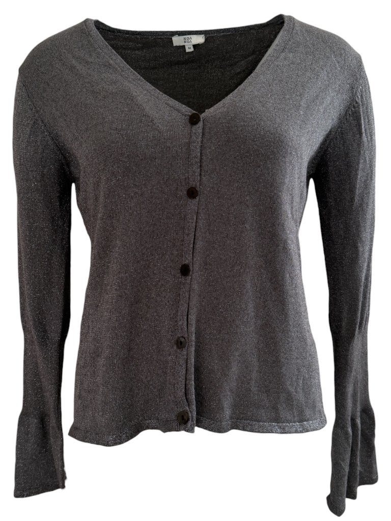 Noa Noa vest M, Maat 38/40 (M), Ophalen of Verzenden, Zo goed als nieuw, Grijs