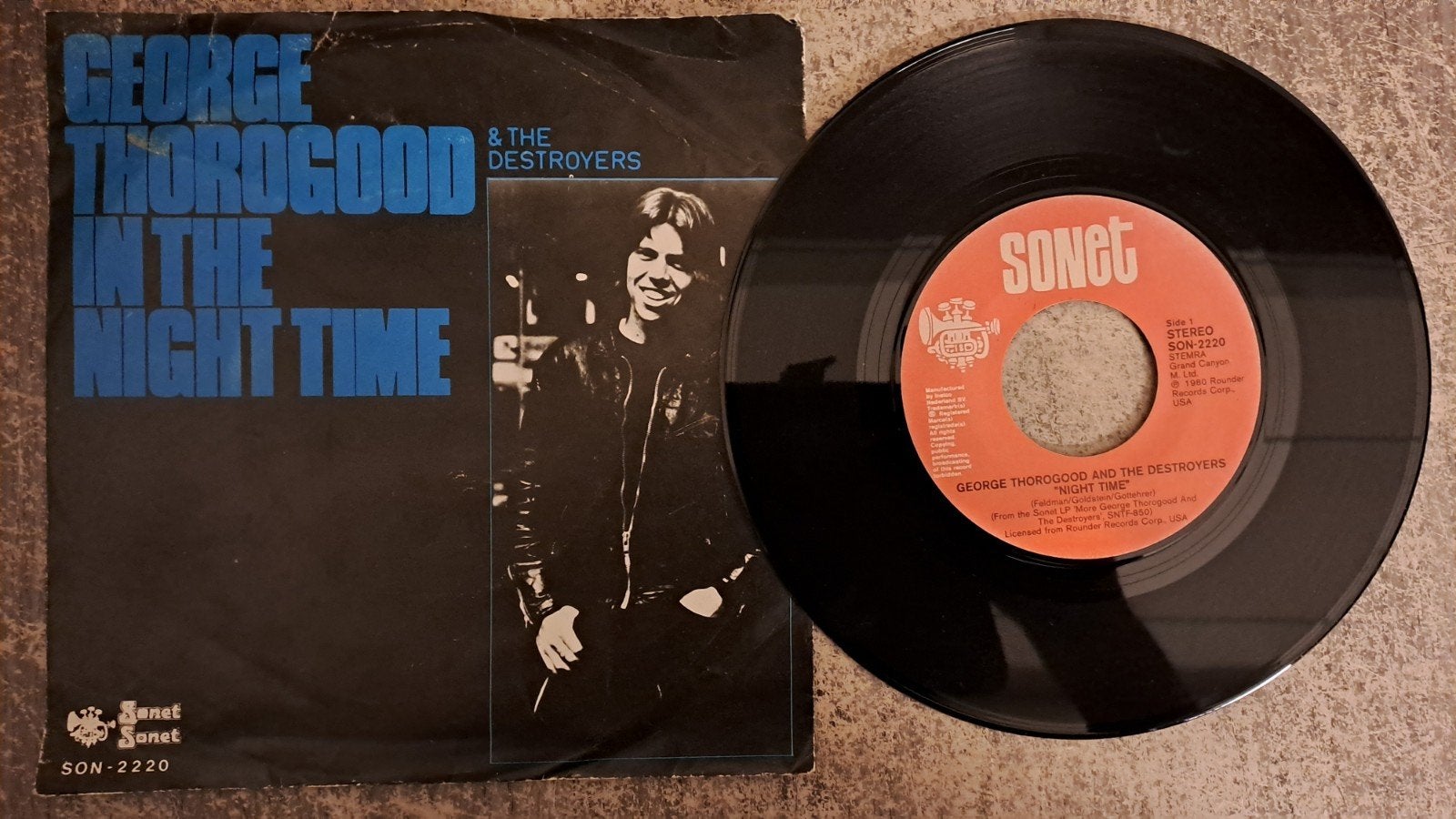 George Thorogood & The Destroyers – Night Time, Gebruikt, 7 inch, Pop, Fotohoes