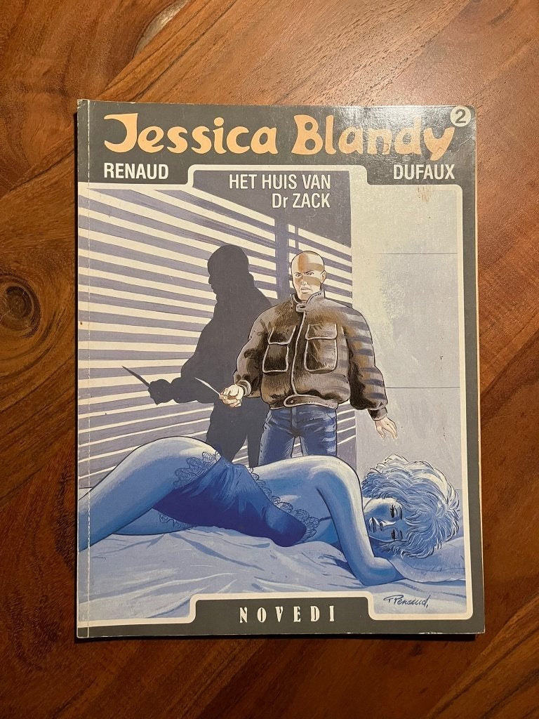Jessica Blandy – Het Huis Van Dr. Zack, Eén stripboek, Ophalen of Verzenden, Zo goed als nieuw