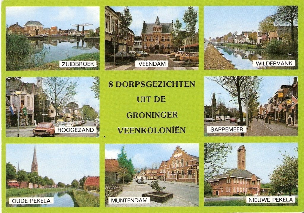 Groninger Veenkoloniën       469, Verzamelen, Ansichtkaarten | Nederland, Ophalen of Verzenden, Voor 1920
