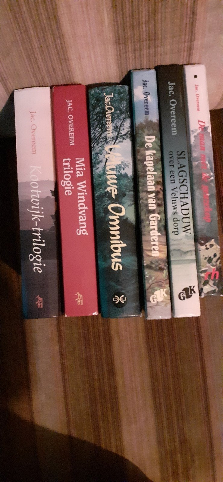 Jac. Overeem - Kootwijk-trilogie en nog 5, Noord-Brabant, Ophalen of Verzenden, Zo goed als nieuw, Jac. Overeem