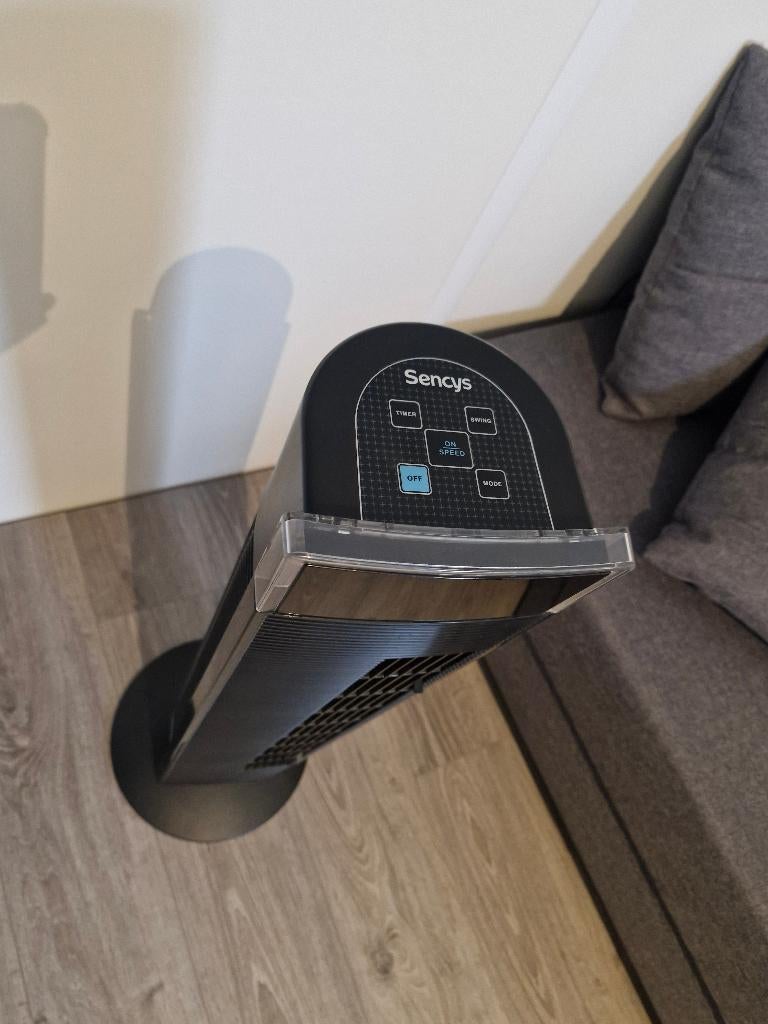 Sencys torenventilator/ tower fan met timer en zwenkfunctie, Ophalen, Gebruikt, Torenventilator