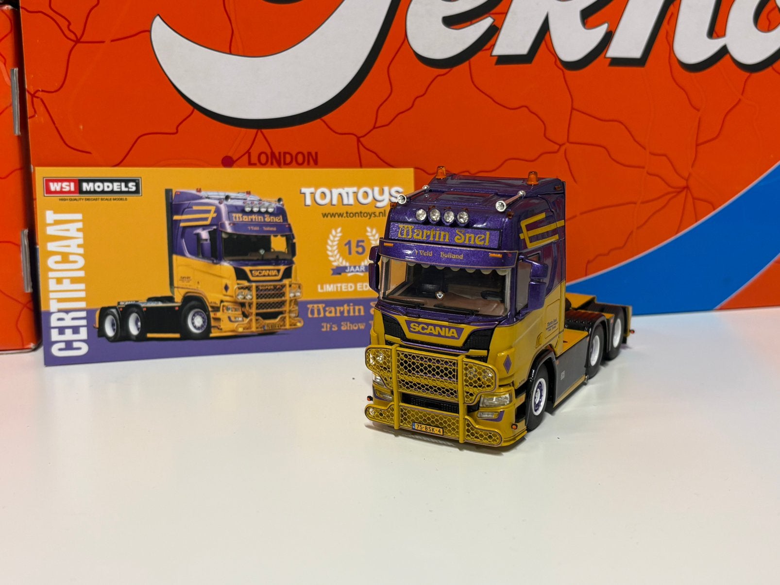 Wsi Martin snel, Ophalen of Verzenden, Zo goed als nieuw, Bus of Vrachtwagen, Wsi
